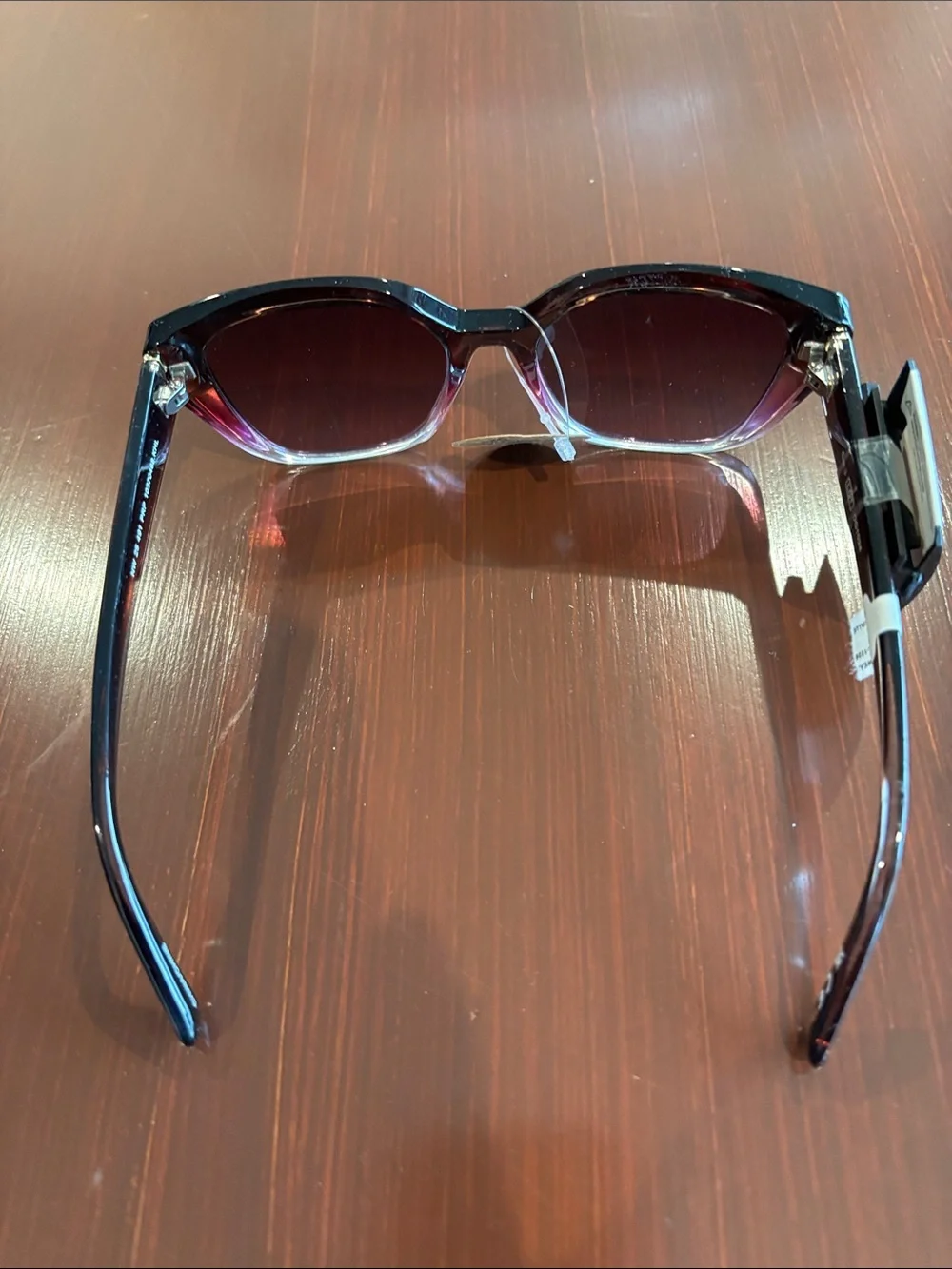 Nine West Butterfly tortoise shell gradient purple:pink frame & lens,CAT 3